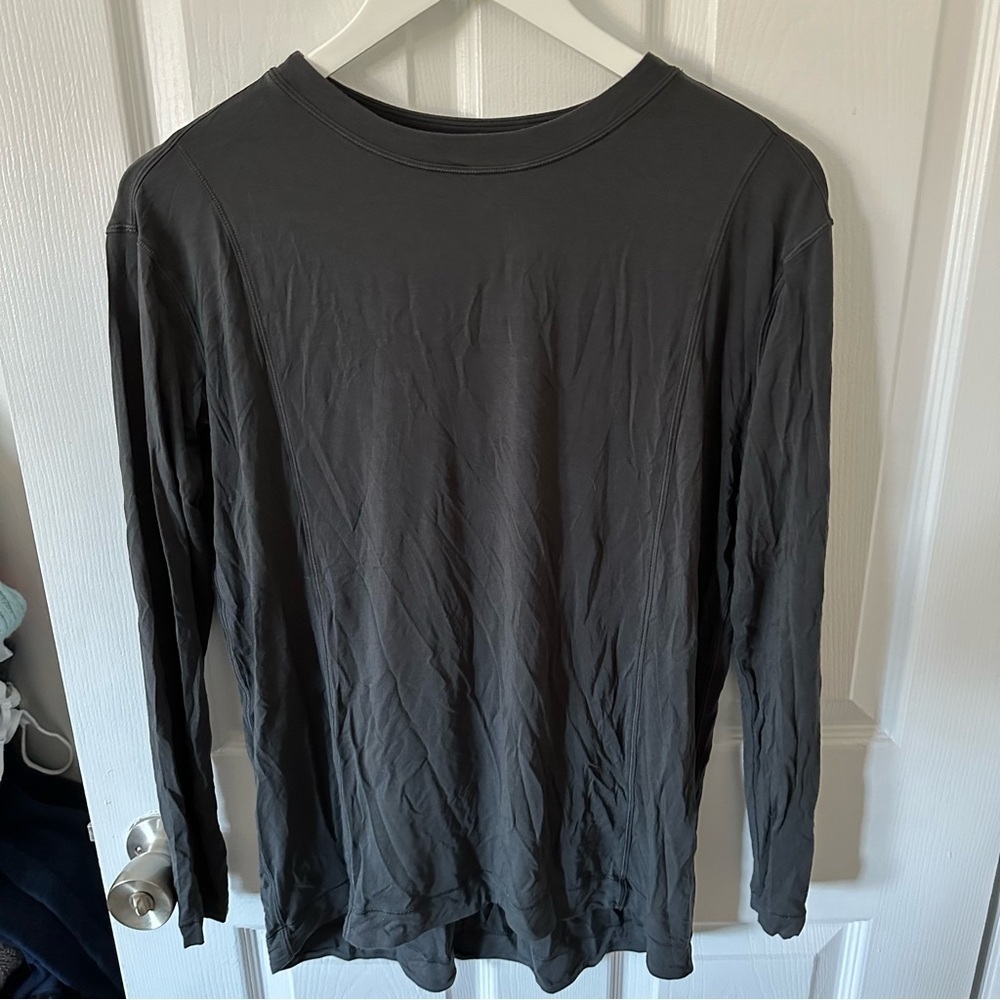 Dark Gray Athletic Long Sleeve